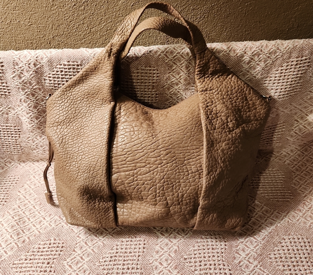 Vince Camuto Steph Lamb Leather Tote